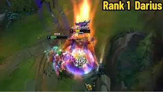Rank 1 Darius: HE DOMINATING MASTER ELO!