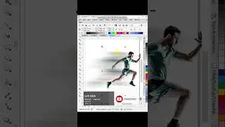 Speed Effect -  Image Manipulation in Coreldraw 