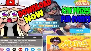 Be a Club Koala Alpha Tester @club.koala.playforfun