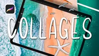 Réalise des collages de photos sur Procreate !