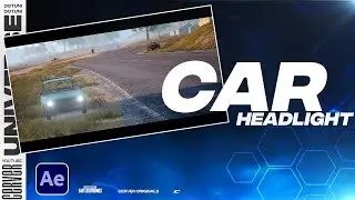 PUBG - Car Headlight effect | After effects PUBG tutorial