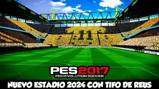 NUEVO TIFO HOMENAJE A REUS Y ESTADIO ACTUALIZADO 2024 PES 2017 PARA TODOS LOS PARCHES😍