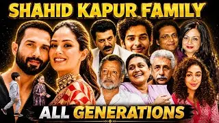 Shahid Kapoor Family History