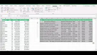 HOW TO CREATE A SCROLL BAR IN EXCEL 