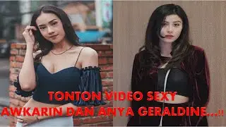 ADU HOT..!! Awkarin dan Anya Geraldine Buka Bukaan Pakai Bikini Sexy