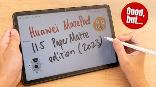 Huawei MatePad PaperMatte HANDWRITING NOTE TAKING test