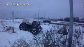 Вездеход "ЧЕБУРАТОР" конструкции Алексея Гарагашьяна