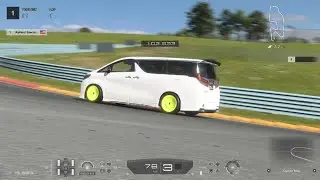 Gran Turismo 7: Test at Watkins Glen in the Alphard