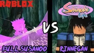 Roblox - Shinobi Life  | Susanoo VS Nagato Rinnegan | KG Battles