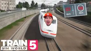 🚆 Wykoleiłem POCIĄG jadąc 300 KMH! *śmierć na miejscu* | Train Sim World 5