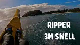 Scotts Head - Morning Surfski Paddle - 3m Southerly Swell