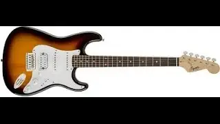 LA MIA NUOVA FENDER SQUIER STRATOCASTER!!!!!