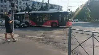 Троллейбус номер 304- ВМЗ 5298.01 