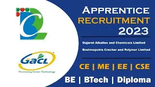 BCPL Recruitment 2023 | GACL Recruitment 2023 | Apprentice 2023 | BE/ BTech/ Diploma