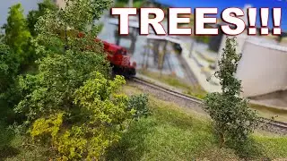 Making Leafy TREES - N Scale
