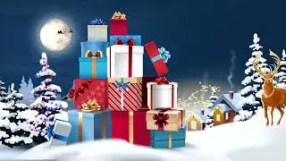 Баннер Анимированный Новогодняя открытка