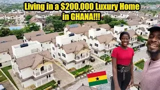 FULL WALKTHROUGH of our Luxury Three-Story House! (Building In Ghana)