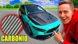 MONTO il COFANO in CARBONIO con PRESE D'ARIA alla mia AMG! 😍