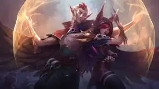 League of legends XAYAH & RAKAN Login Screen