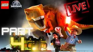 [LIVE STREAM] Ganti Karakter Utama Jadi Mang Udin ! [PART4 | Lego Jurassic World| 