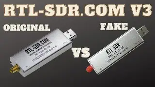 RTL SDR BLOG V3 Original vs RTL SDR V3 Fake