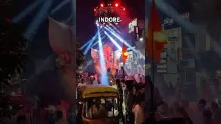 Ganpati Utsav Indore | Tilak Nagar | #ganpati #ganpatibappamorya #shorts