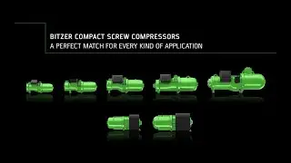 BITZER compact screw compressors – the perfect match for your cooling and heating applications