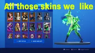 LOOK at all those SKINS