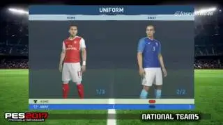 PES 2017 - NEW MENU, PRESENTATION, ALL Leagues & Licensed Teams