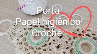 🌼 O PORTA PAPEL HIGIÊNICO DE CROCHÊ DA ELLIE 🌼 organiza e decora . DUPLA FACE #crochet #flowers