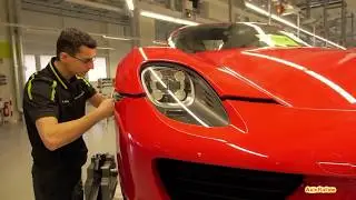 Так собирают Ваш суперкар ПОРШЕ 918 СПАЙДЕР.Assembling your car PORSCHE 918 SPYDER