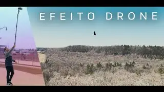 Imitando DRONE com CELULAR!