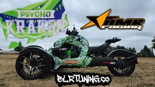 NEW AMR RACING RYKER PSYCHO KRAKEN VINYL WRAP DESIGN
