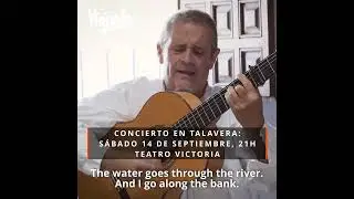 Vigüela. Sábado 14 de septiembre, Talavera de la Reina, Teatro Victoria, 21h. #talaveradelareina