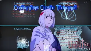 Cryokinesis Showcase | Jujutsu Infinite