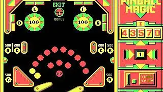 PINBALL MAGIC [PC CGA] [GAMEPLAY]