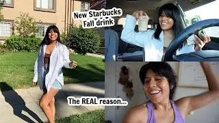 Weekly Vlog | The REAL reason I workout and Starbucks Fall menu mukbang!