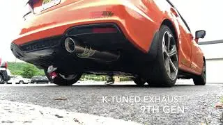 9th Gen Si K-Tuned Exhaust