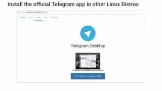 How to Install the Official Telegram Desktop App in Linux