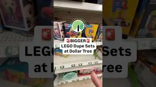 Dollar Tree has LARGER LEGO DUPES 
