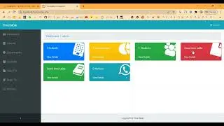 College Time Table System in PHP Application Projects