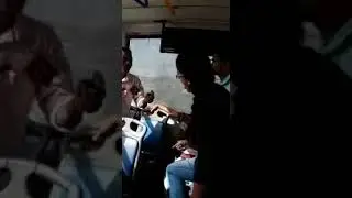 Odia Girl Hitting with Sandal in a City Bus