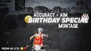 Still Don't Know My Name X Bad Guy ⚡| BIRTHDAY SPECIAL MONTAGE 🎂| BGMI MONTAGE | 20 FPS REDMI 8A 2GB