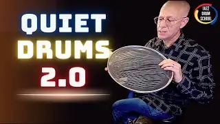 How To Make Practice Drums Quieter At Home - Quiet Drumming Setup 2.0