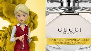 Video template for perfume and cosmetics | Upsaleslab