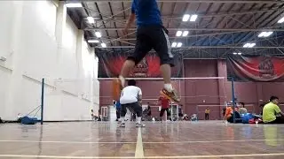 Badminton with sound effects!
