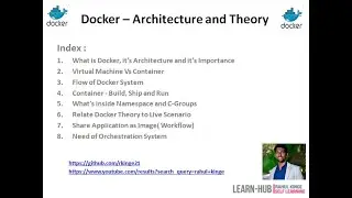 Devops Docker 2 - Docker Architecture and Theory | Tutorial Series | Containers Images | Rahul Kinge