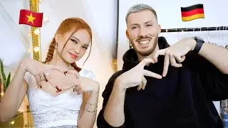 Mình và bạn trai Đức trả lời những câu hỏi tình yêu nóng bỏng