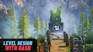 Create Fox Shrine Level With Dash - Free Tree Models For UE5