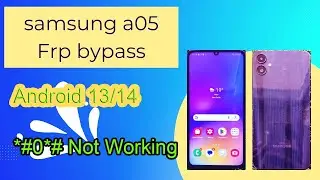 All mtk Samsung FRP Bypass 2024 Enable ADB Fail Android 11 12 13 samsung a05/the mobile repair